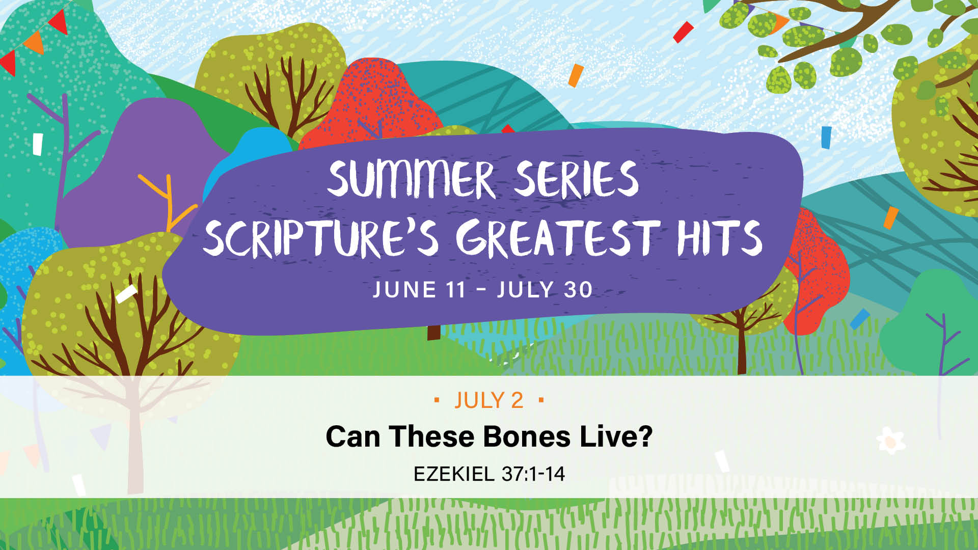 Scripture's Greatest Hits: Can These Bones Live?